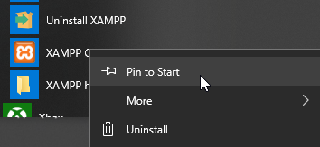 xampp instal12