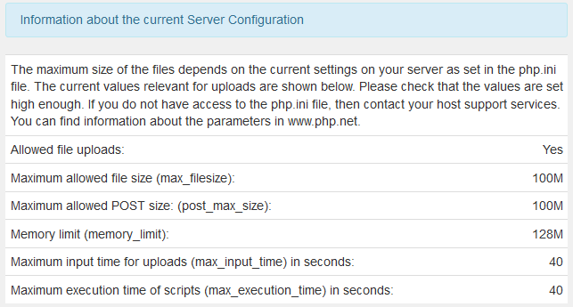 admin stats server