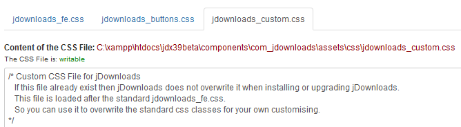 layouts css file