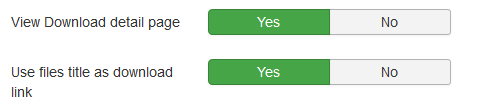 related option setup