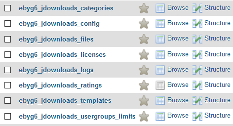 revert database11