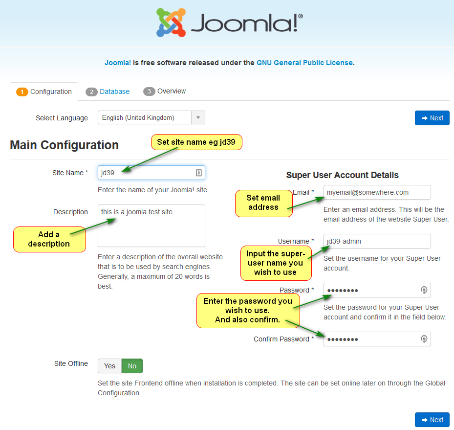 joomla install01A