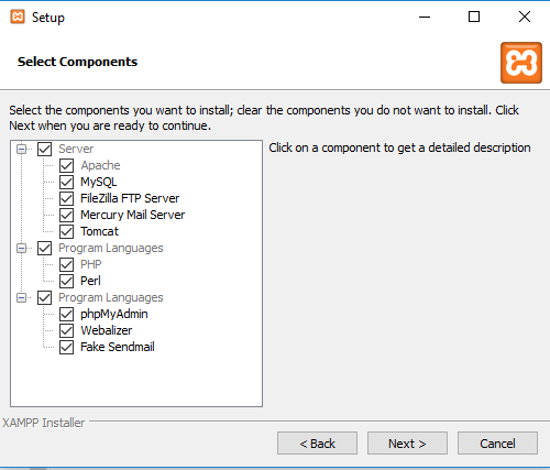 xampp instal05