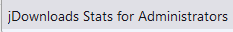 V4 pull down selected jd stats admin