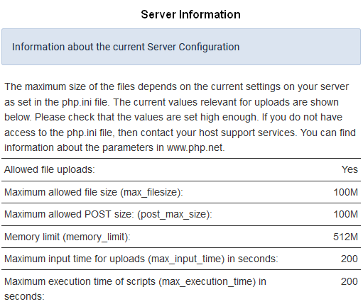 admin stats server