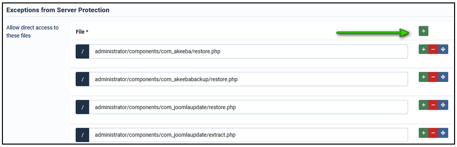 V4 exceptions from protection01