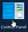 Synology Control Panel Button