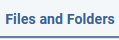 V4 button fies and folder tab