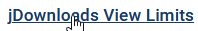 V4 button jdownloads limits module