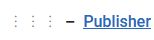 V4 button publisher blue