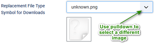 replacement symbol