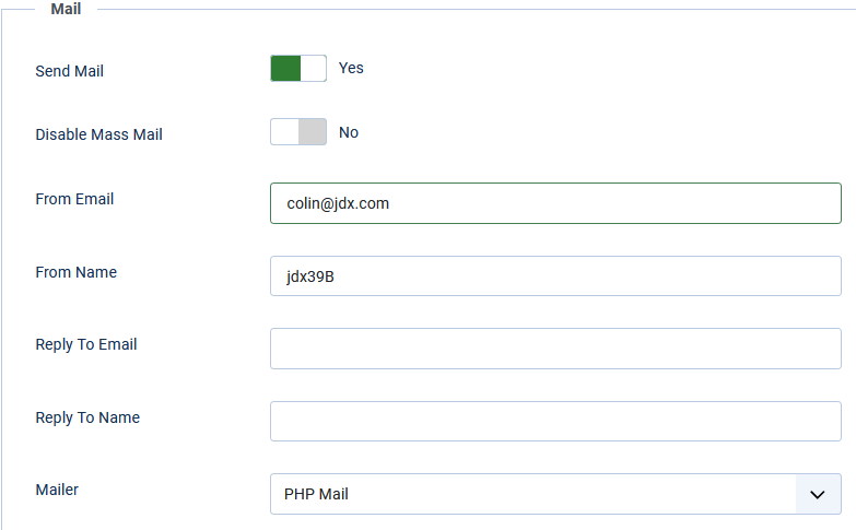 email joomla 01