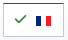 V4 flag french flag green OK