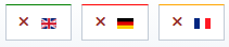V4 language flags NoNoNo