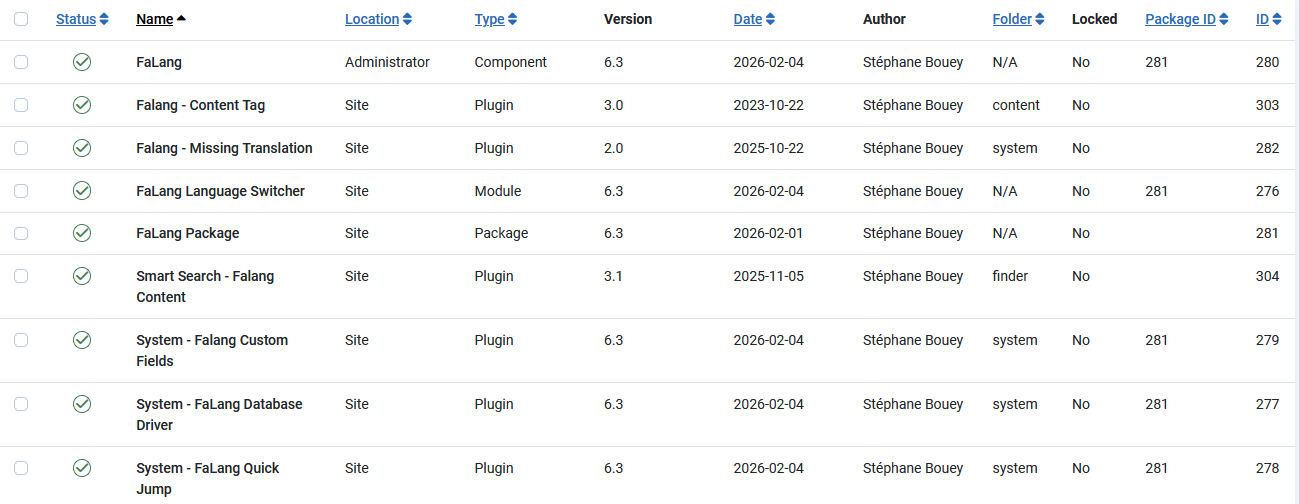 V4 instalation verify