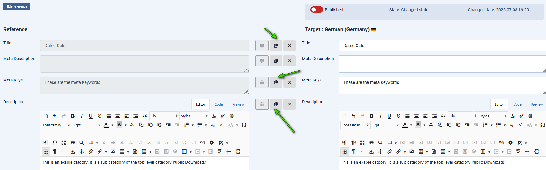V4 category translate example01