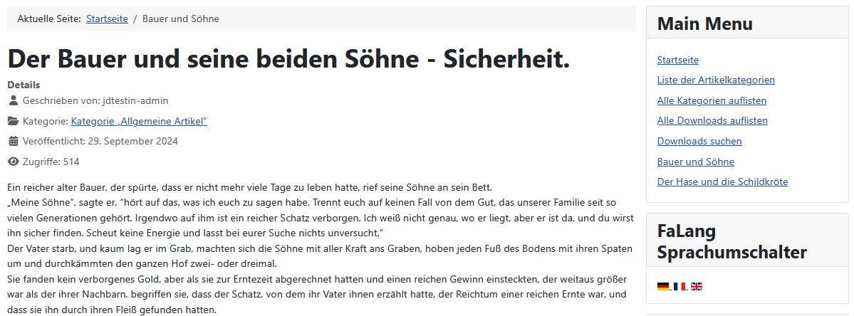 V4 hare tortoise german