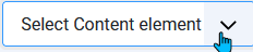 V4 select content pulldown