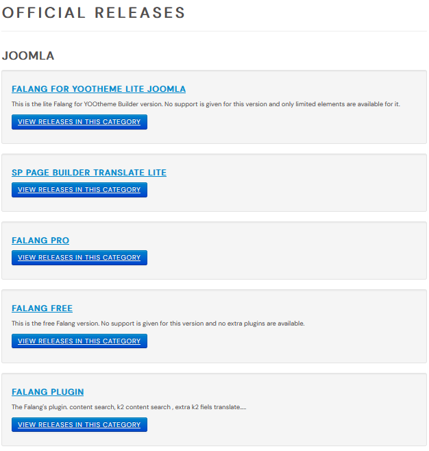 V4 official joomla releases