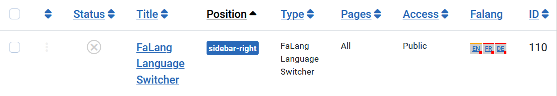 V6 falang language switcher module