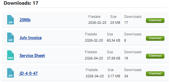 V4 grid layout downloads