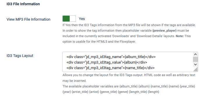 MP3tag Options