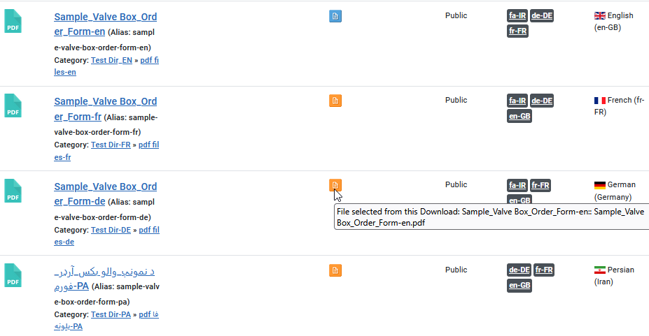 V4 downloads without file