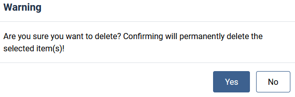 V4 message warning