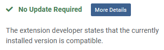 V4 extension developer report